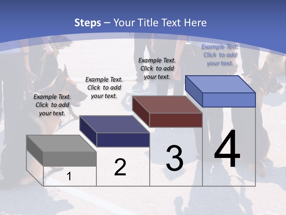 Police Working Dogs PowerPoint Template