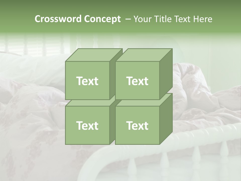 Dog In Bed PowerPoint Template