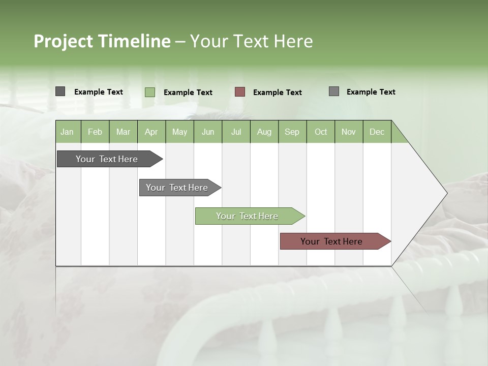 Dog In Bed PowerPoint Template