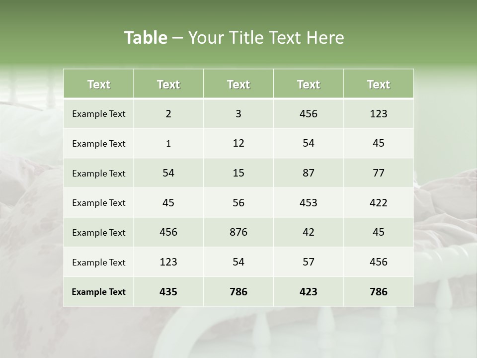 Dog In Bed PowerPoint Template