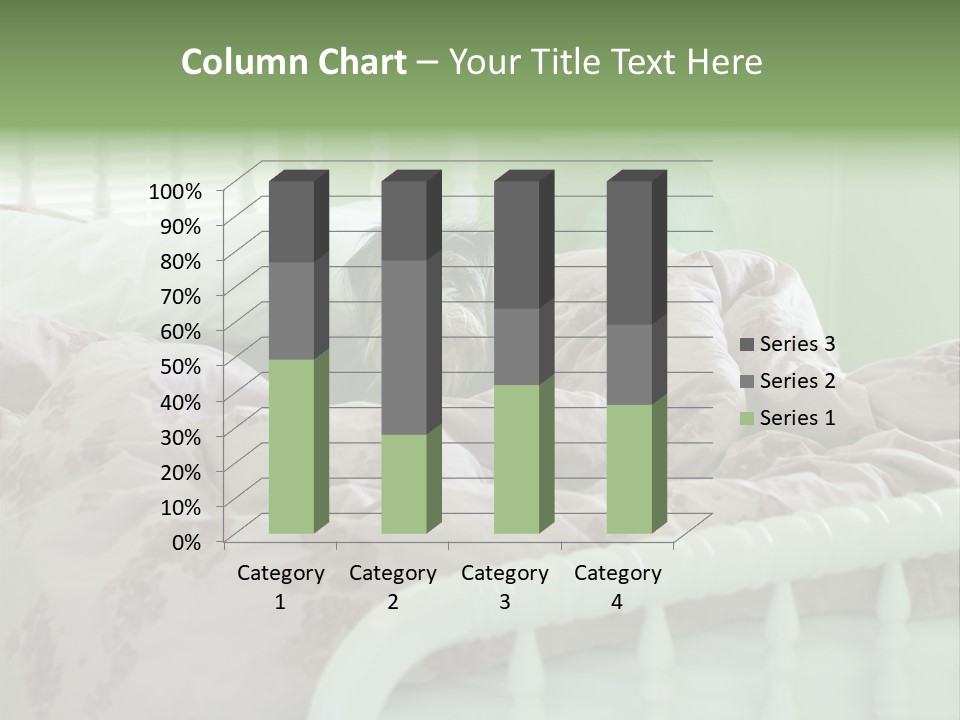 Dog In Bed PowerPoint Template