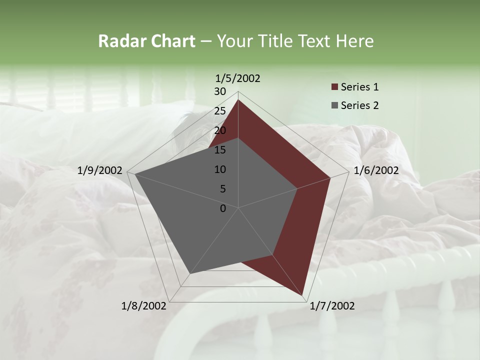 Dog In Bed PowerPoint Template