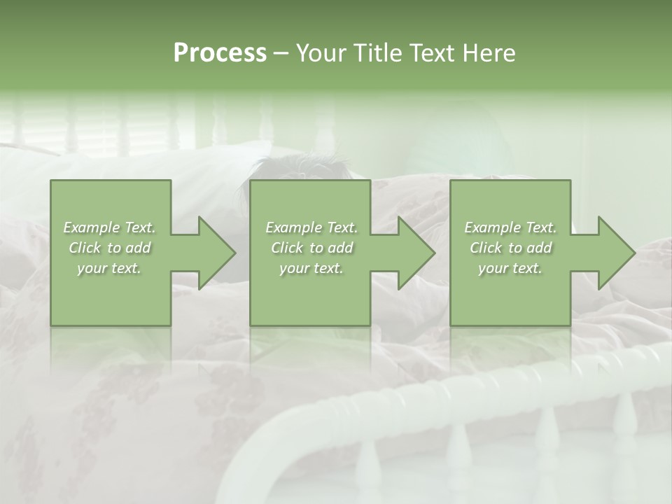 Dog In Bed PowerPoint Template