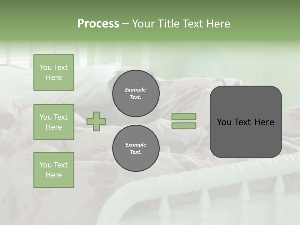 Dog In Bed PowerPoint Template