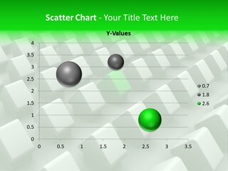 Green House Different From The Others PowerPoint Template