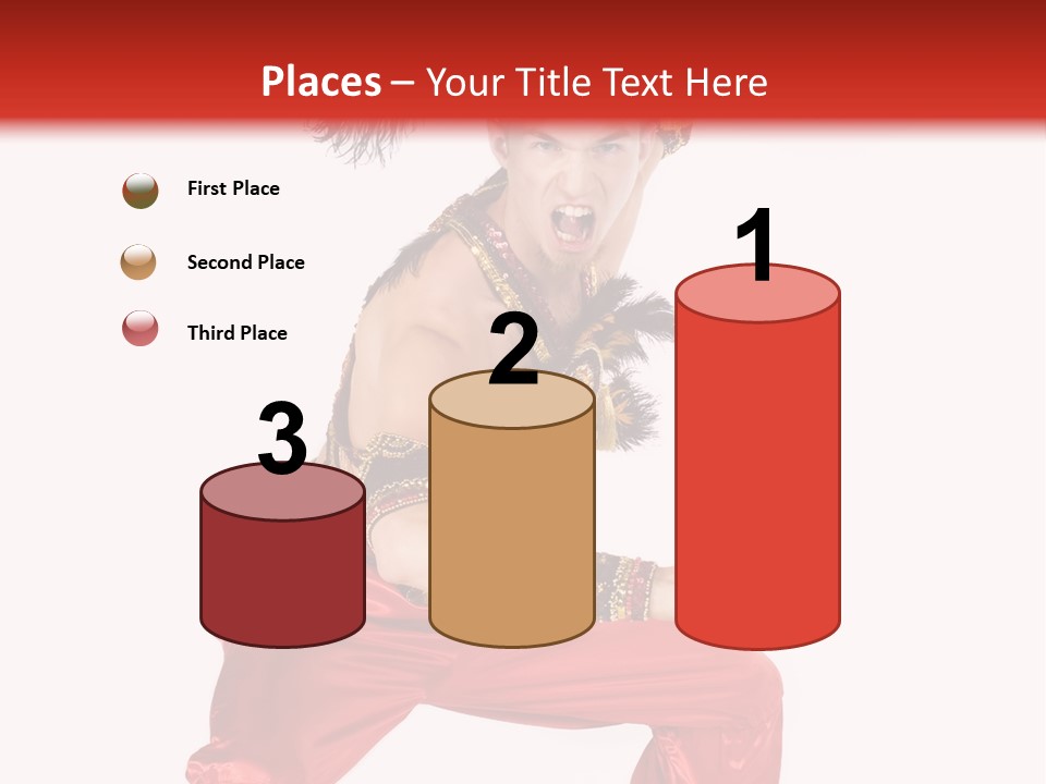 Head Shot Of Woman Smiling PowerPoint Template