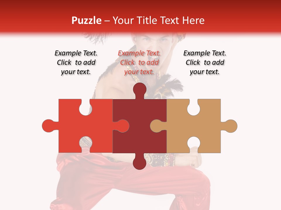 Head Shot Of Woman Smiling PowerPoint Template