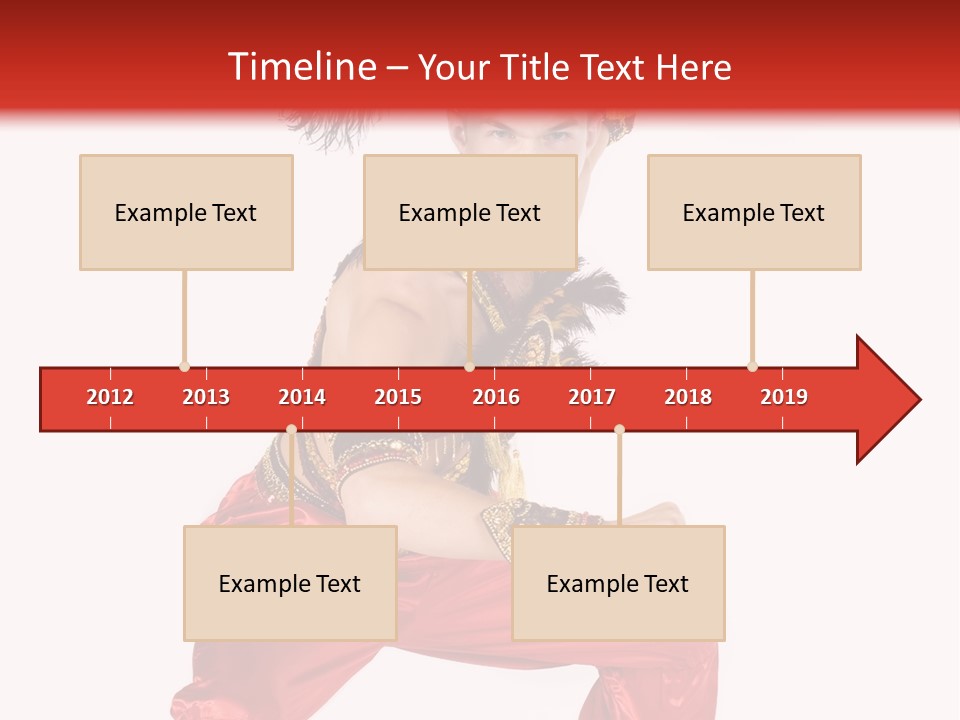 Head Shot Of Woman Smiling PowerPoint Template