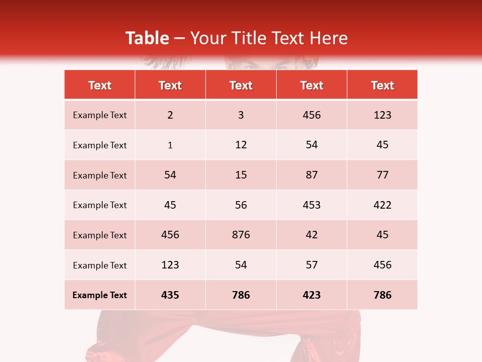 Head Shot Of Woman Smiling PowerPoint Template