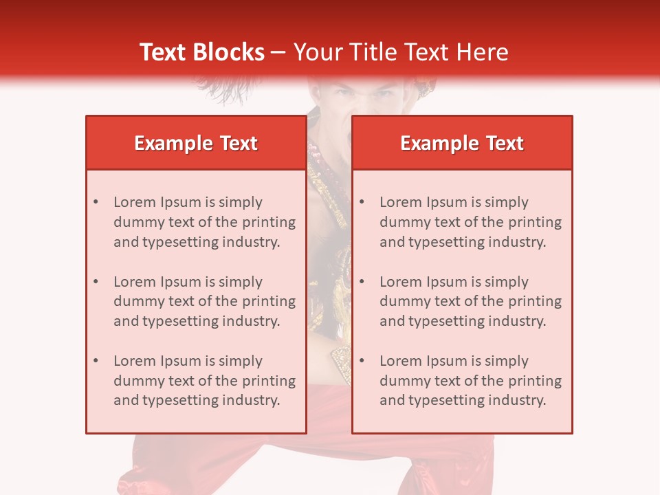 Head Shot Of Woman Smiling PowerPoint Template