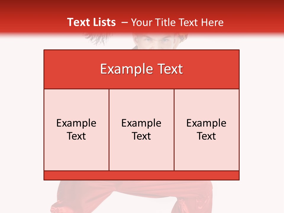 Head Shot Of Woman Smiling PowerPoint Template