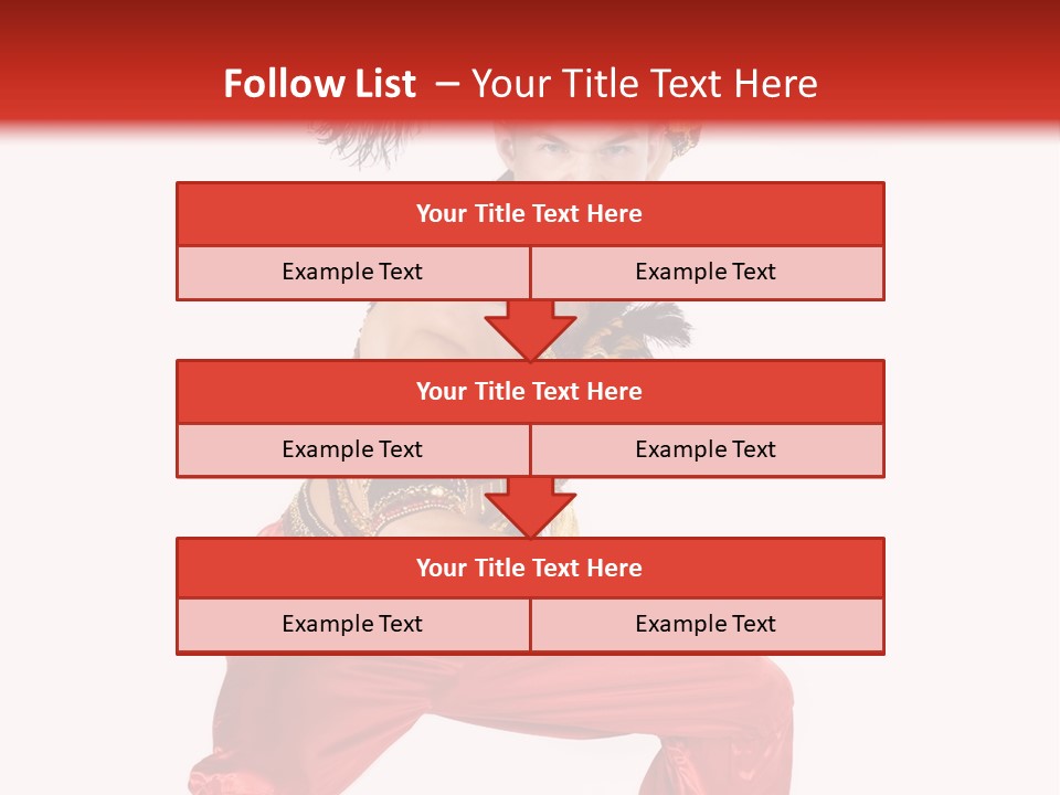 Head Shot Of Woman Smiling PowerPoint Template