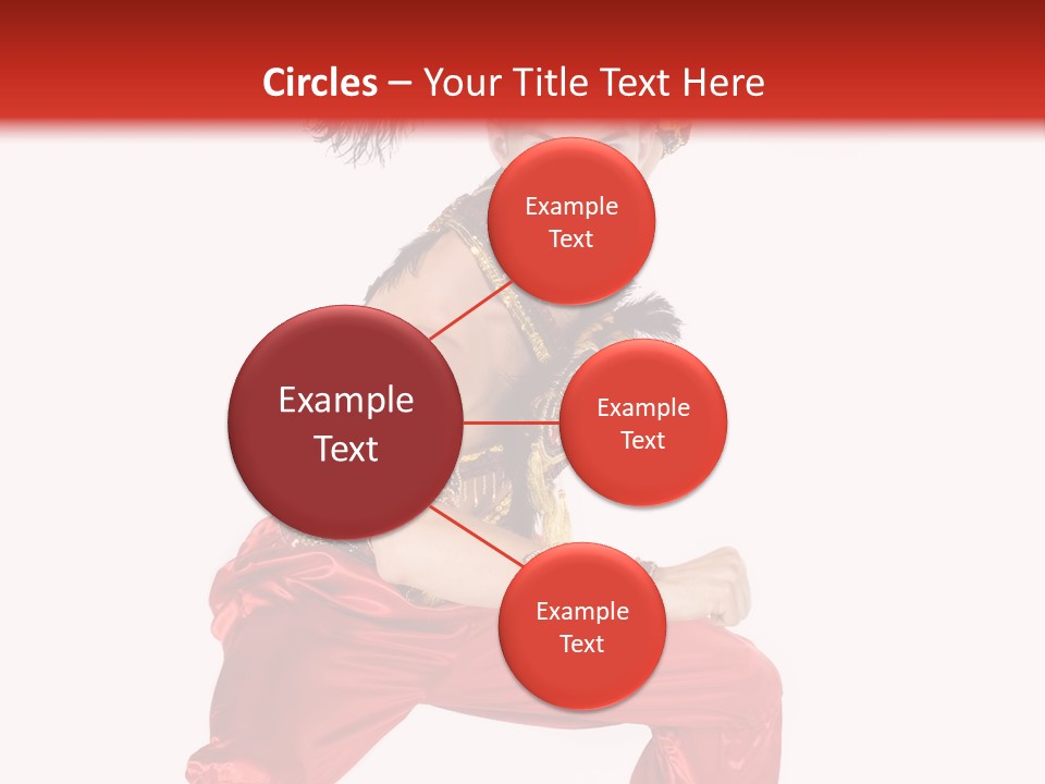 Head Shot Of Woman Smiling PowerPoint Template