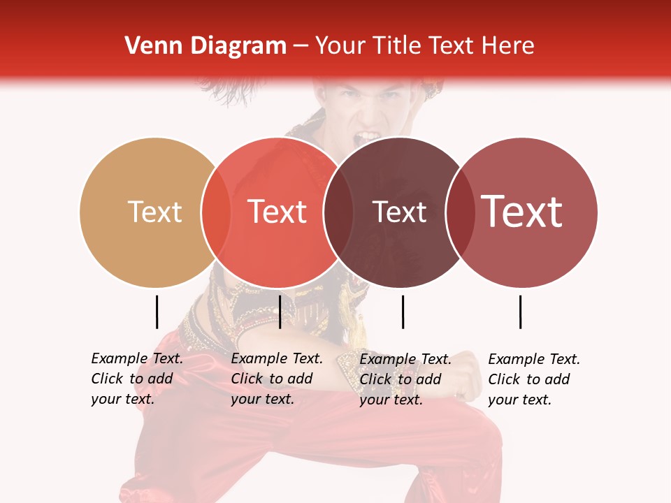 Head Shot Of Woman Smiling PowerPoint Template