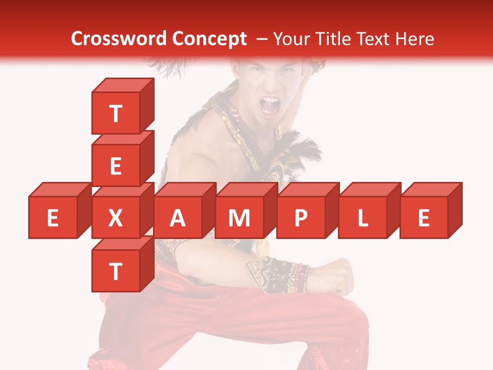 Head Shot Of Woman Smiling PowerPoint Template