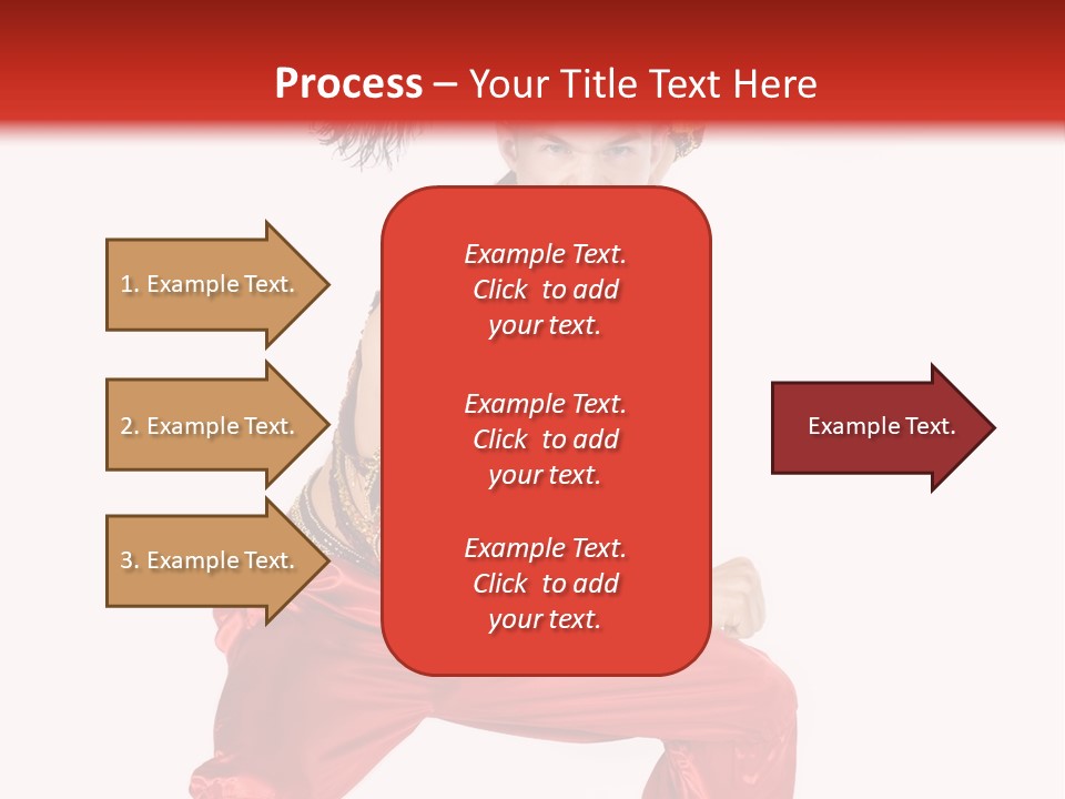 Head Shot Of Woman Smiling PowerPoint Template