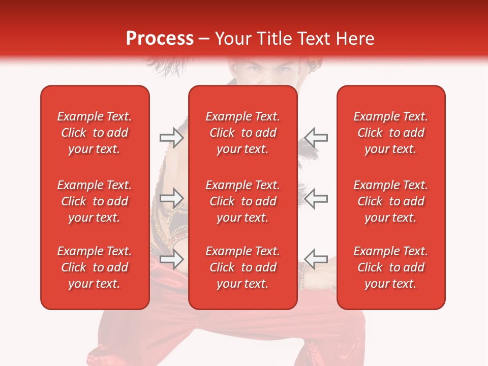 Head Shot Of Woman Smiling PowerPoint Template