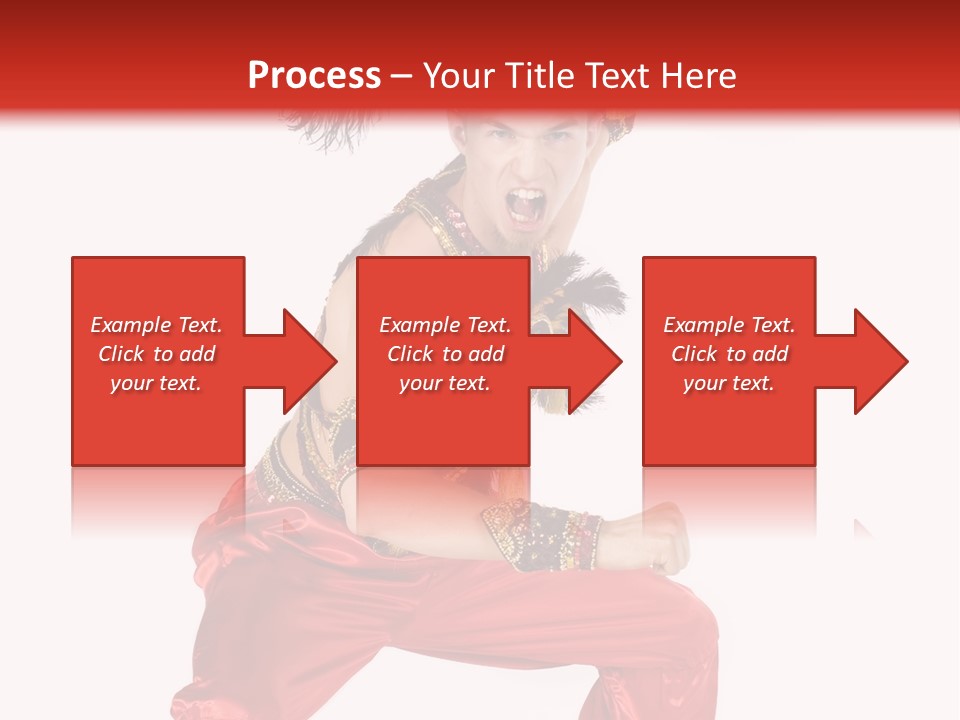 Head Shot Of Woman Smiling PowerPoint Template