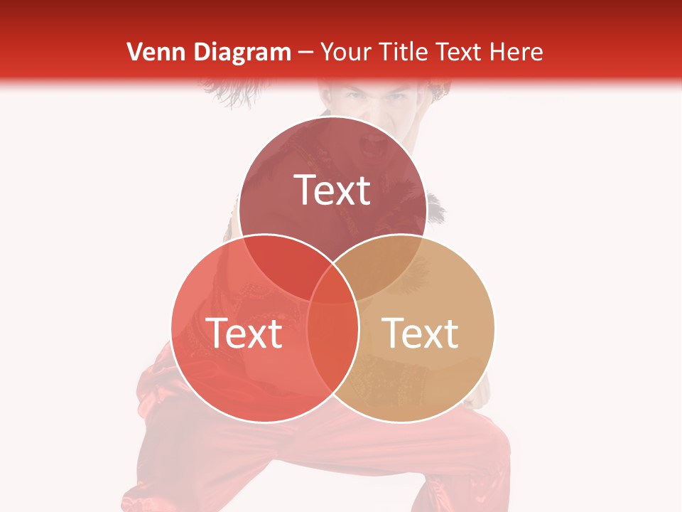 Head Shot Of Woman Smiling PowerPoint Template