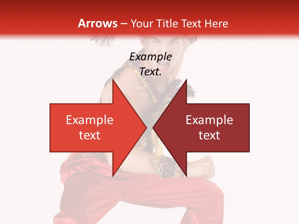 Head Shot Of Woman Smiling PowerPoint Template