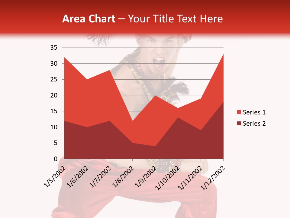 Head Shot Of Woman Smiling PowerPoint Template