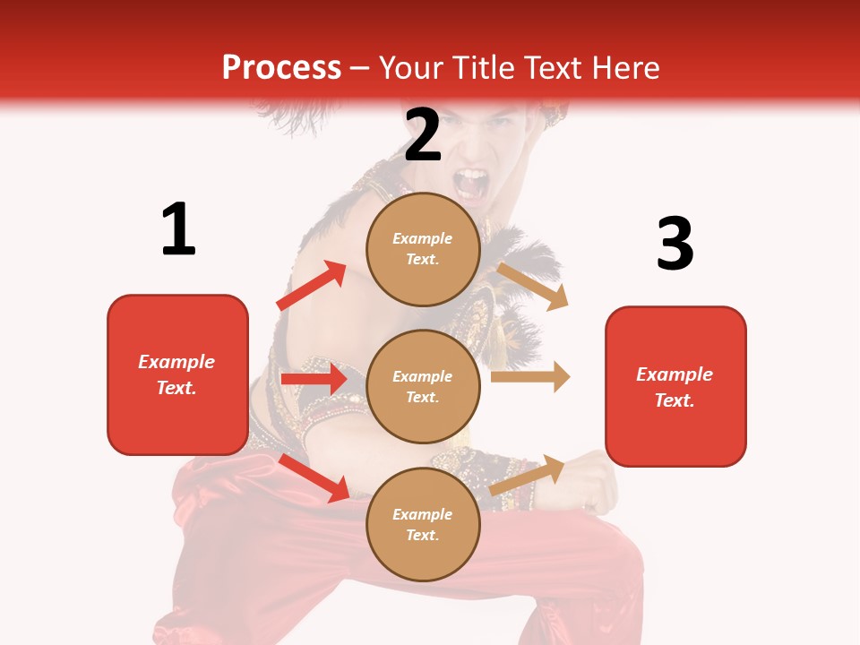 Head Shot Of Woman Smiling PowerPoint Template