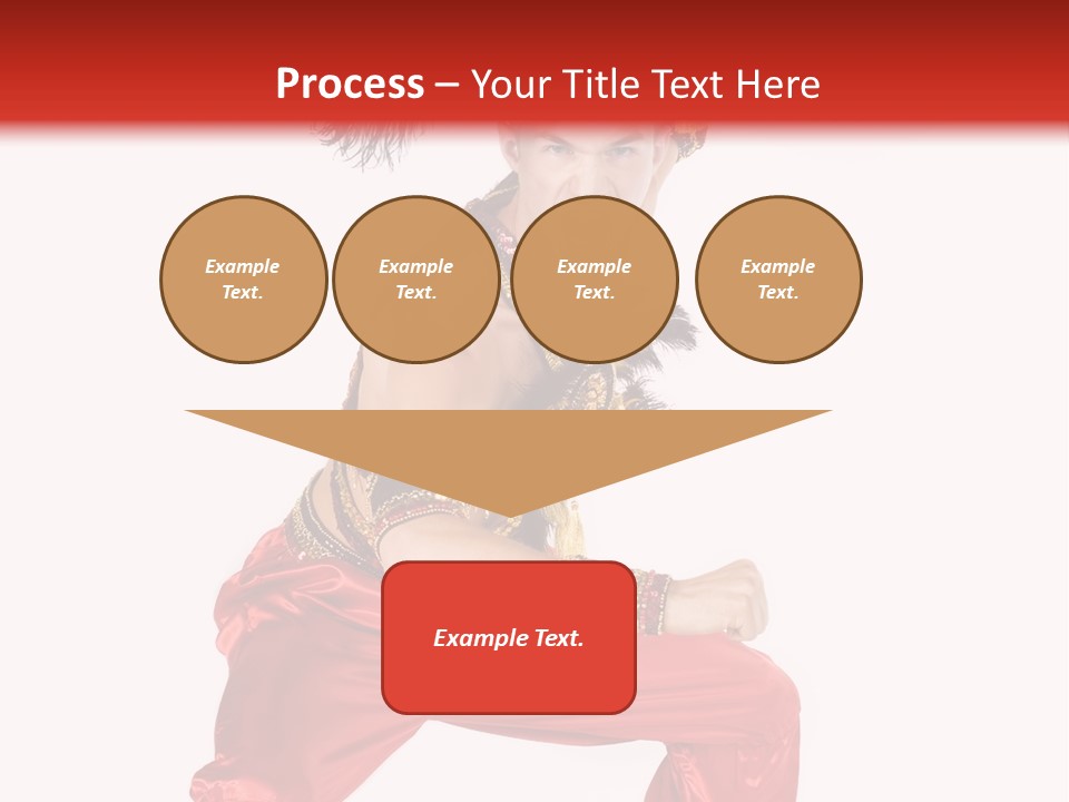 Head Shot Of Woman Smiling PowerPoint Template