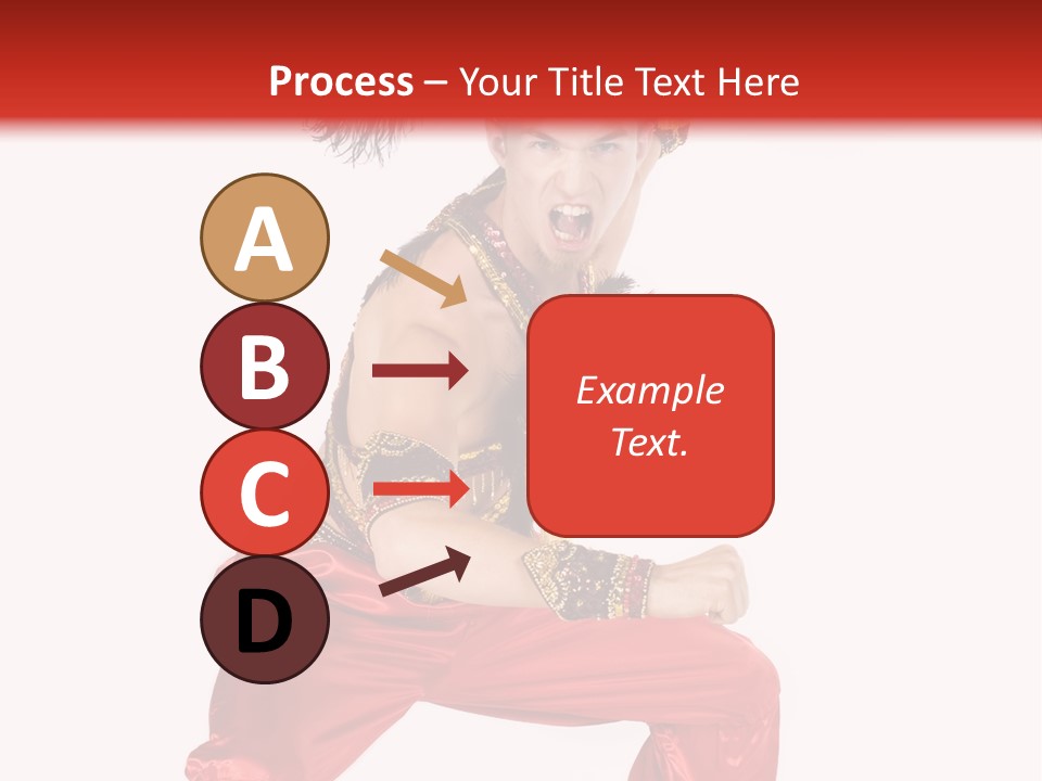 Head Shot Of Woman Smiling PowerPoint Template