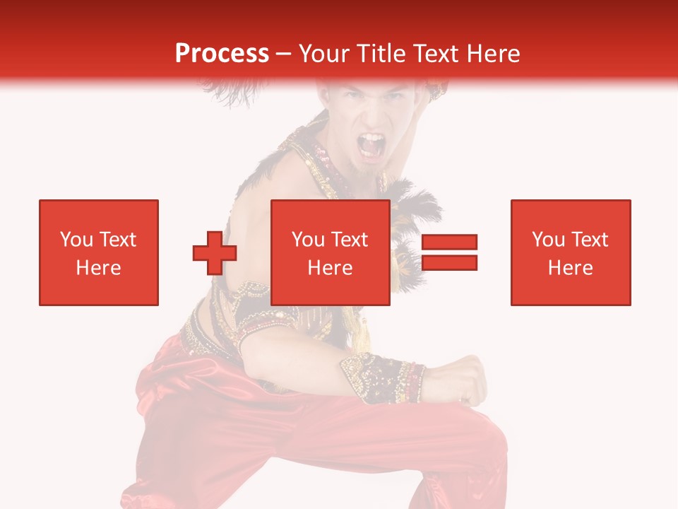 Head Shot Of Woman Smiling PowerPoint Template