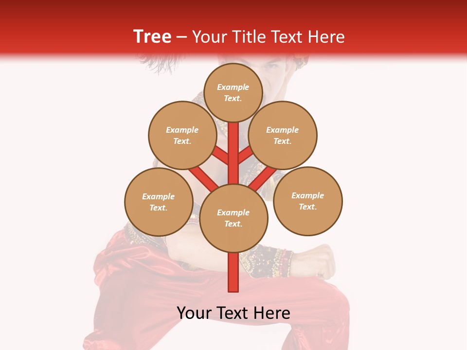 Head Shot Of Woman Smiling PowerPoint Template