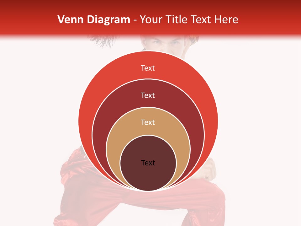Head Shot Of Woman Smiling PowerPoint Template
