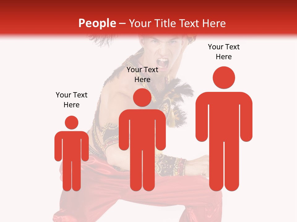 Head Shot Of Woman Smiling PowerPoint Template