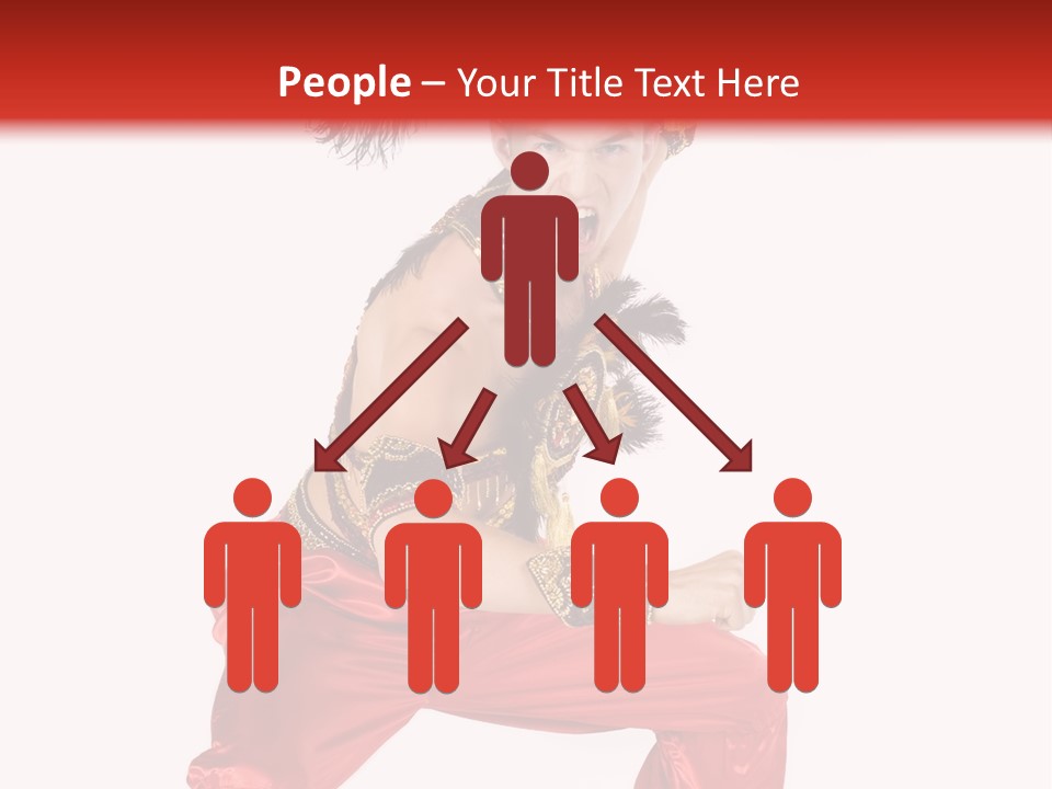 Head Shot Of Woman Smiling PowerPoint Template