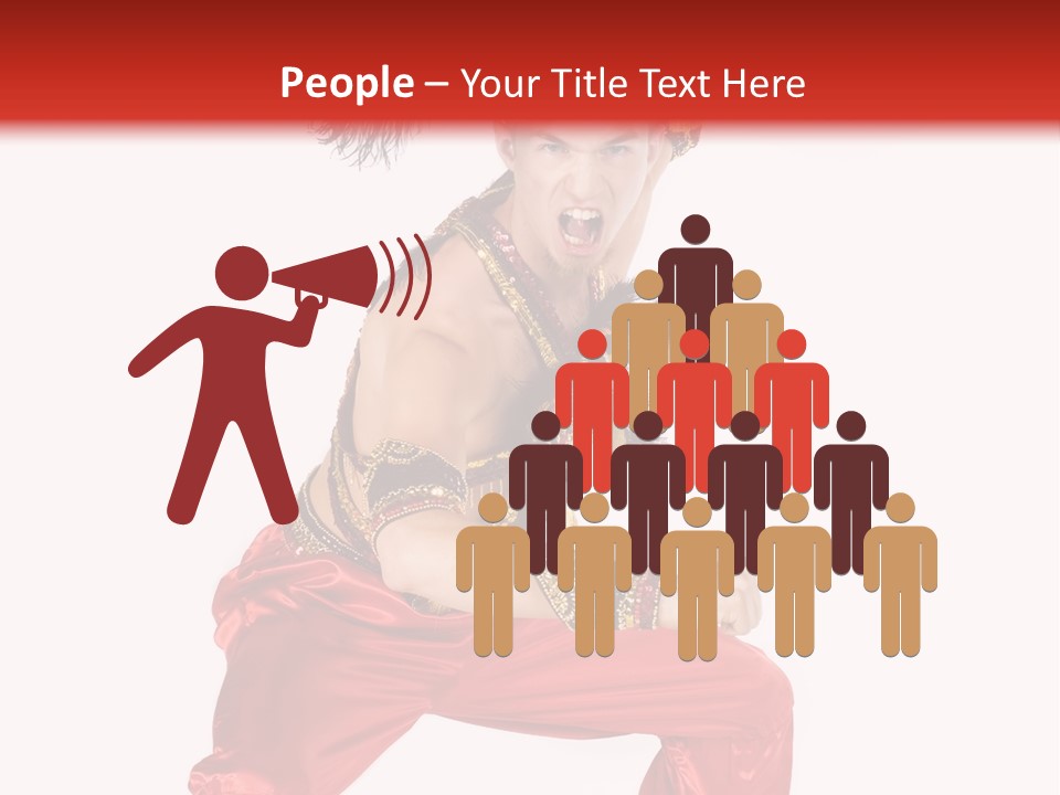 Head Shot Of Woman Smiling PowerPoint Template