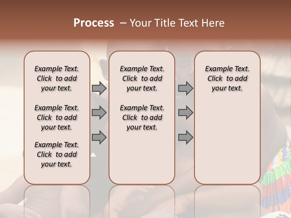 South Africa - December 15: South African Children Posing. Great Trekking December 15, 2005 In South Africa. PowerPoint Template