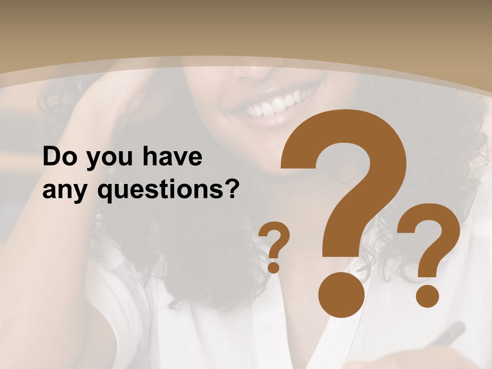 Female College Student In A University Lecture Hall PowerPoint Template