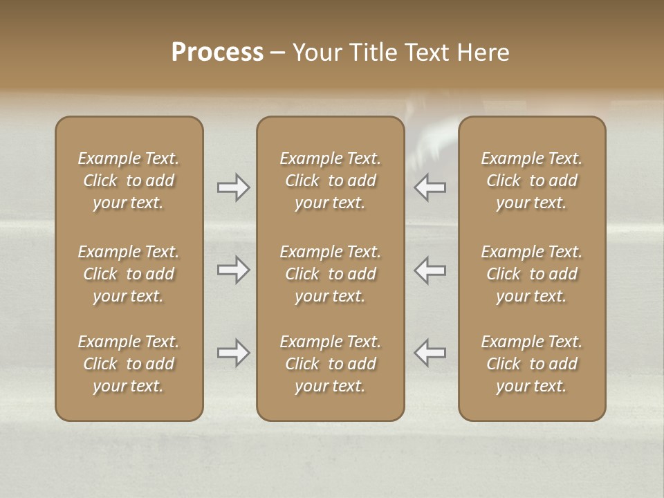 Mature Woman Runner In The City, Close Up. PowerPoint Template