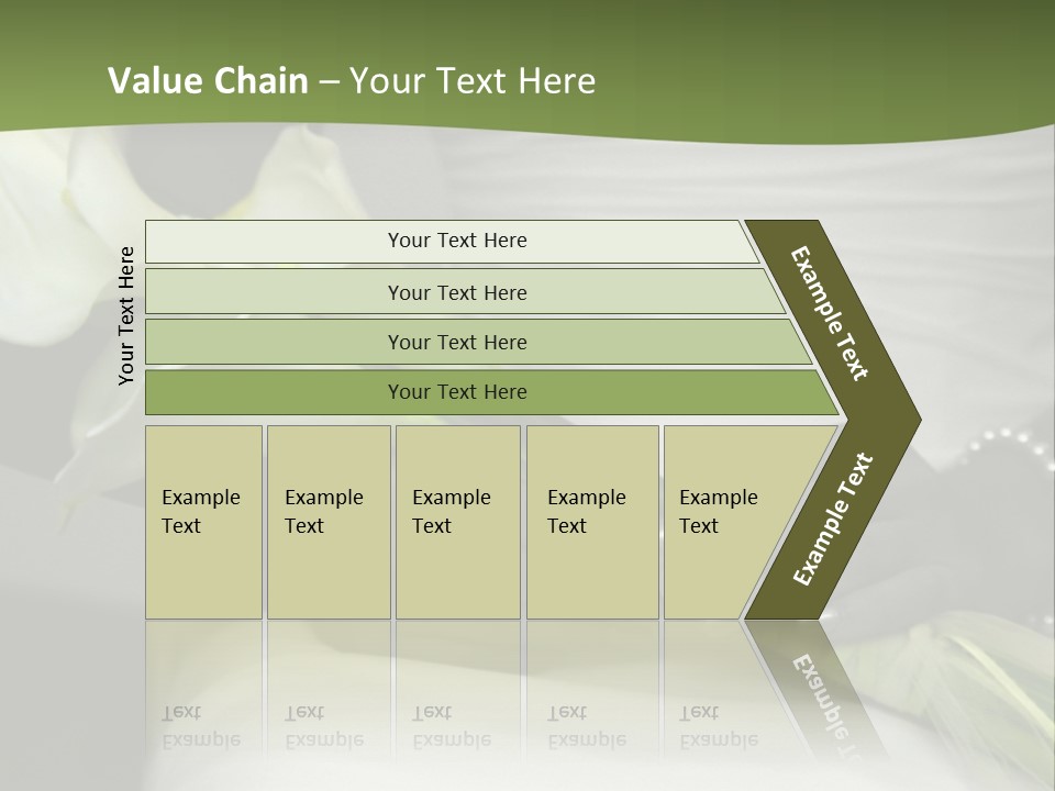 Spot Colored Wedding Image PowerPoint Template