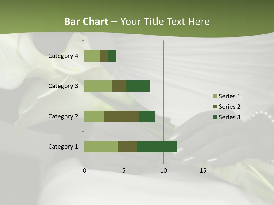 Spot Colored Wedding Image PowerPoint Template