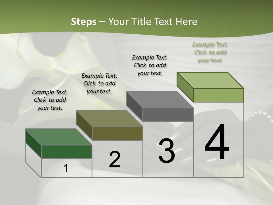 Spot Colored Wedding Image PowerPoint Template