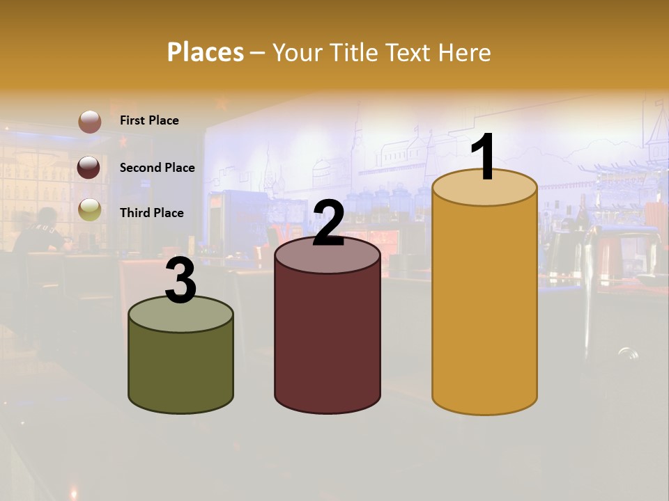 Bar Interior PowerPoint Template