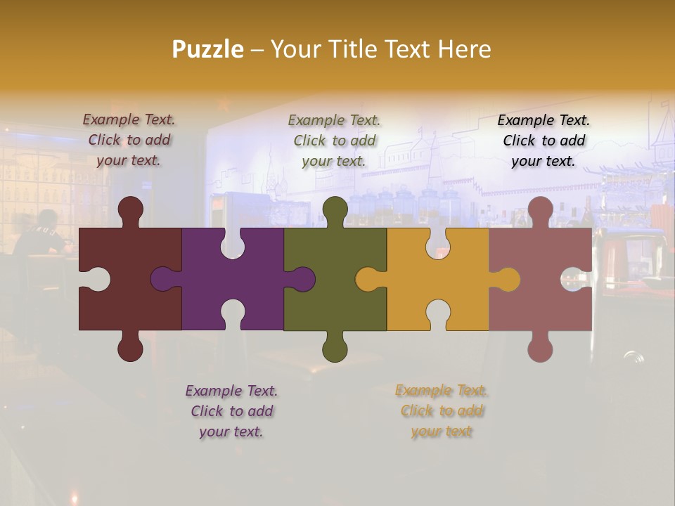 Bar Interior PowerPoint Template