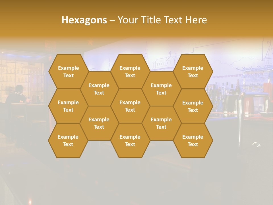 Bar Interior PowerPoint Template