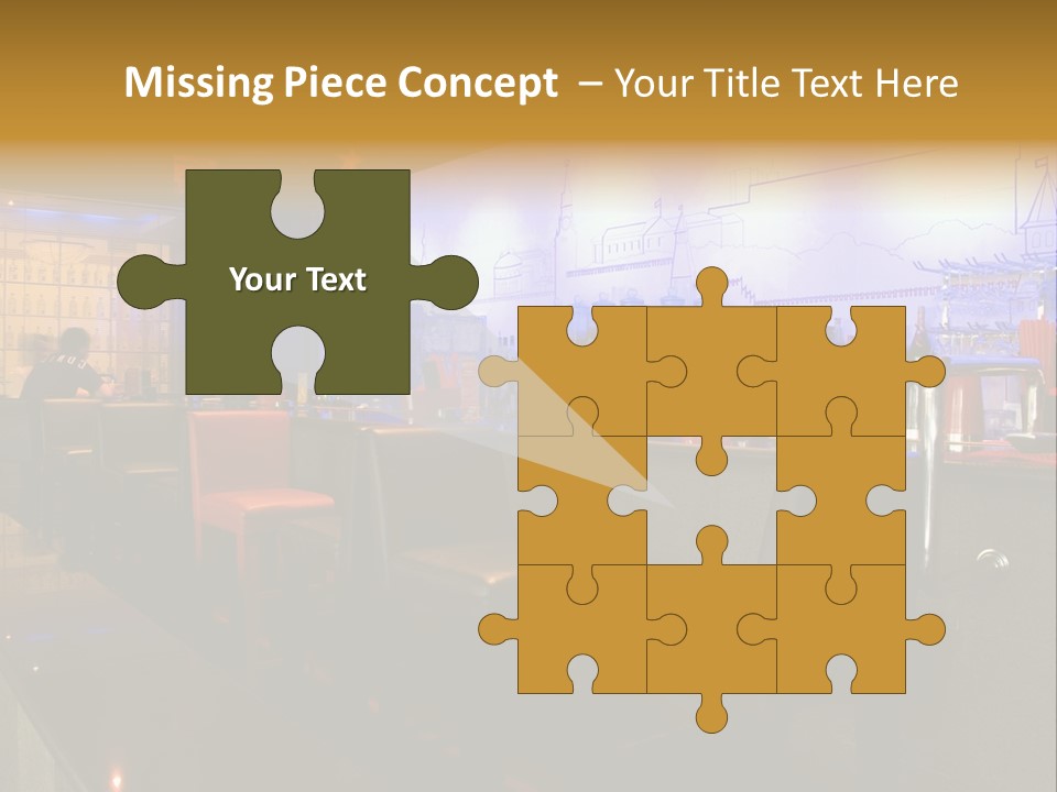 Bar Interior PowerPoint Template