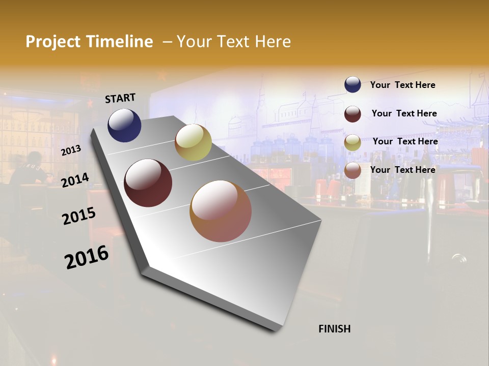 Bar Interior PowerPoint Template