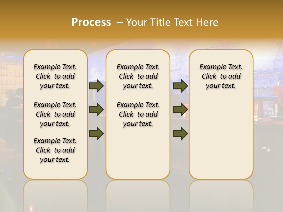 Bar Interior PowerPoint Template