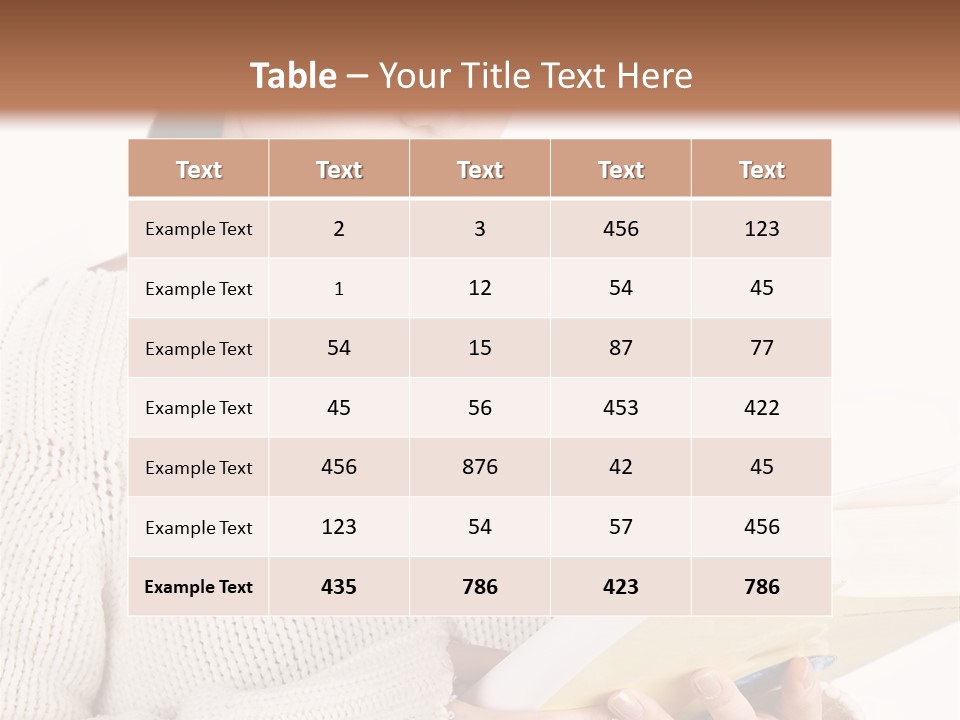 Asian Schoolgirl Studying, Isolated On White. PowerPoint Template