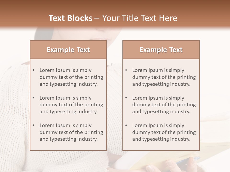 Asian Schoolgirl Studying, Isolated On White. PowerPoint Template