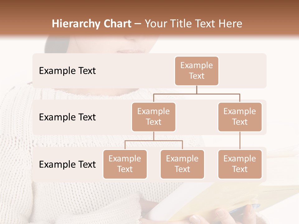 Asian Schoolgirl Studying, Isolated On White. PowerPoint Template