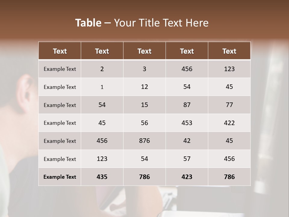 Male College Students In A Computer Lab PowerPoint Template